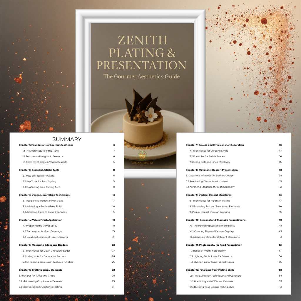 Vegan Pastry Art - The Essence of Plant-Based Gourmet Desserts (Complete Bundle)