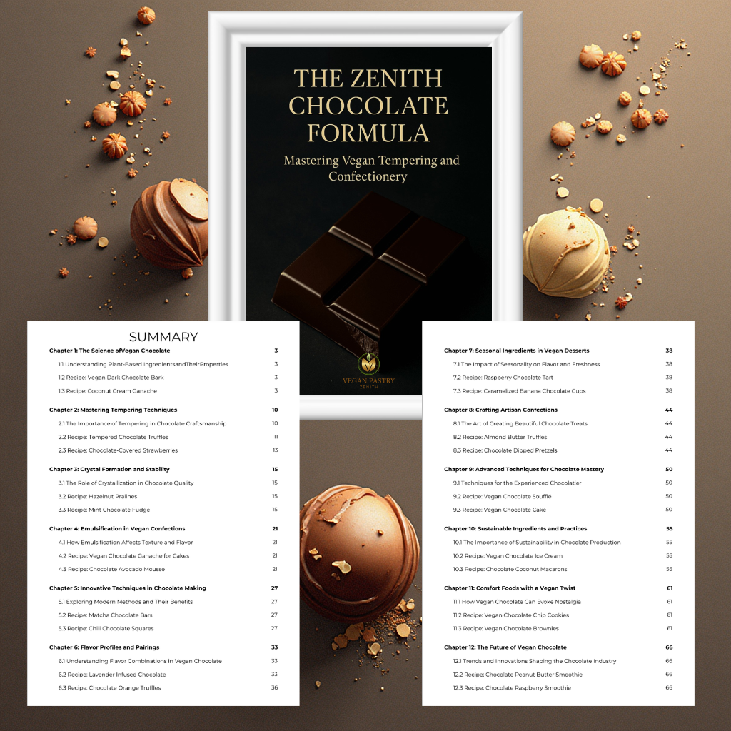Vegan Pastry Art - The Essence of Plant-Based Gourmet Desserts (Complete Bundle)