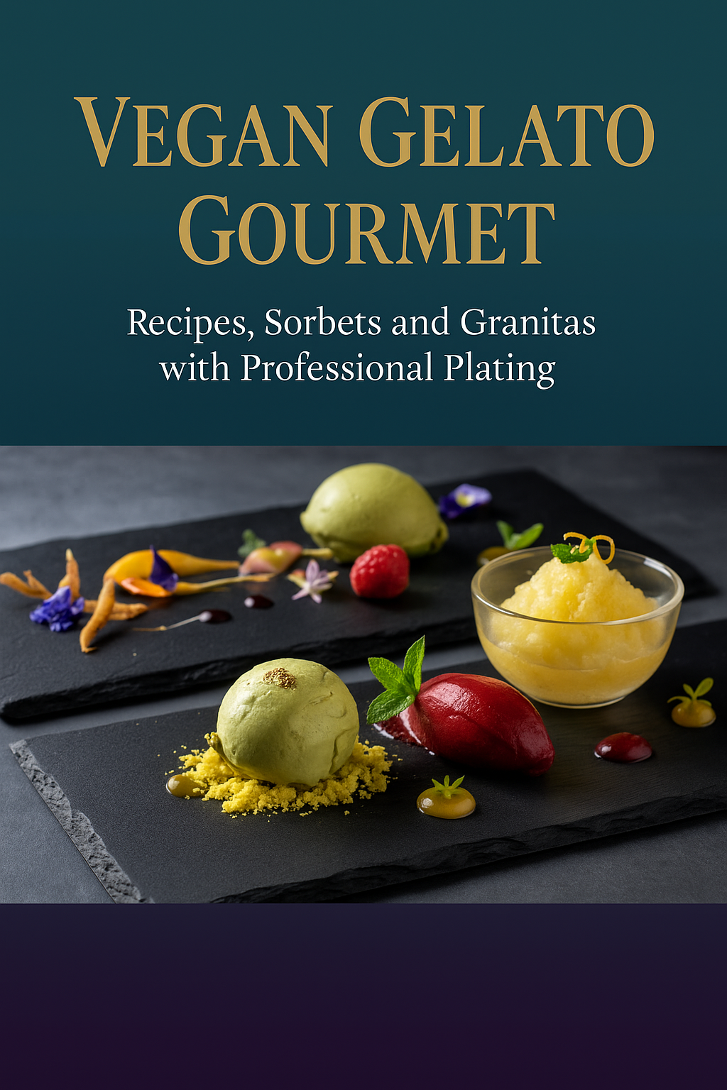 Vegan Gelato Gourmet: Recipes, Sorbets and Granitas with Professional Plating